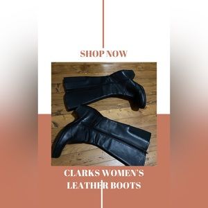 3for$35Clarks women’s leather boots